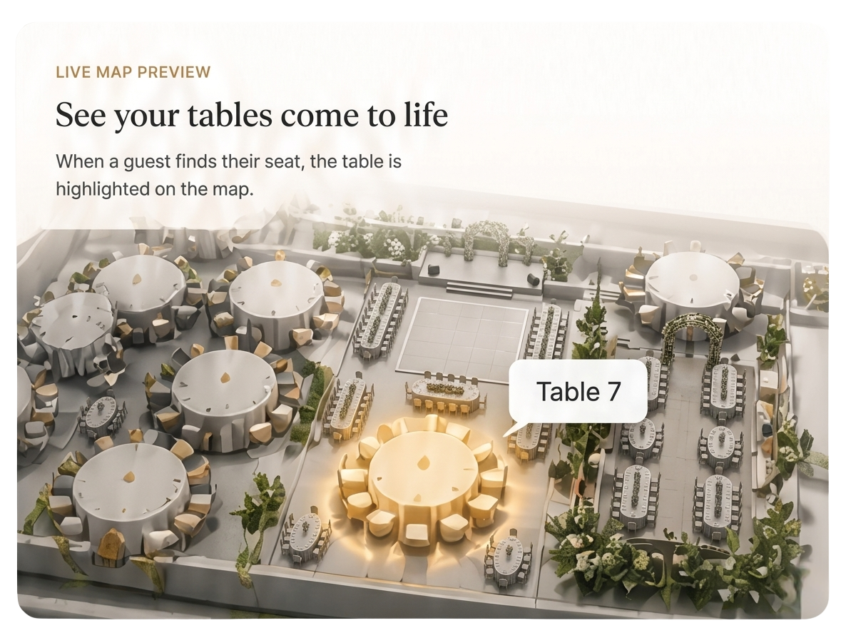 Live Map Preview Screen